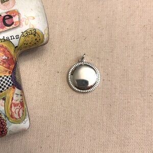 Tiffany & Co. round beaded charm/ pendant